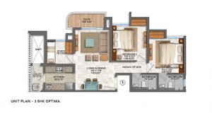 SMART BUY UNIT-PLAN-3BHK