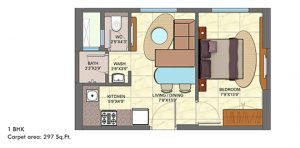 Crown Taloja oc Ready 1bhk