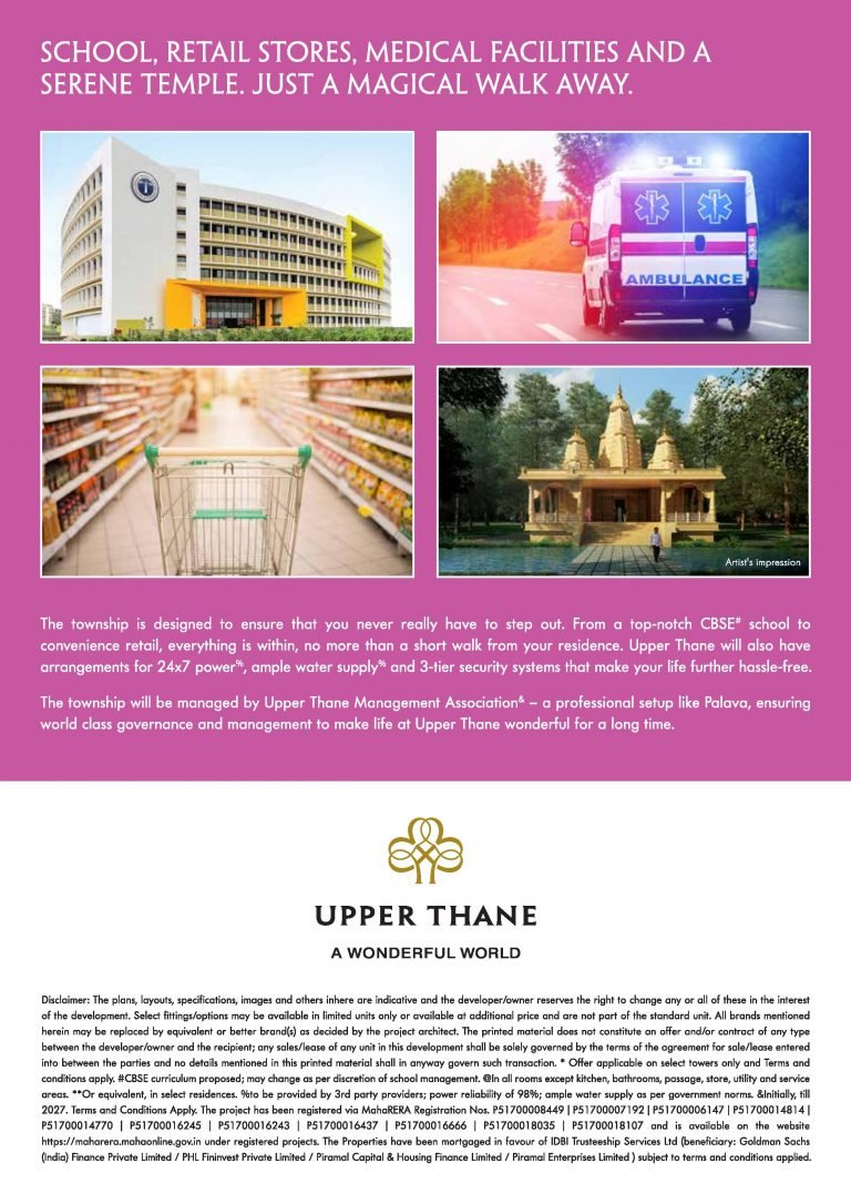 Lodha Upper Thane flat for sale