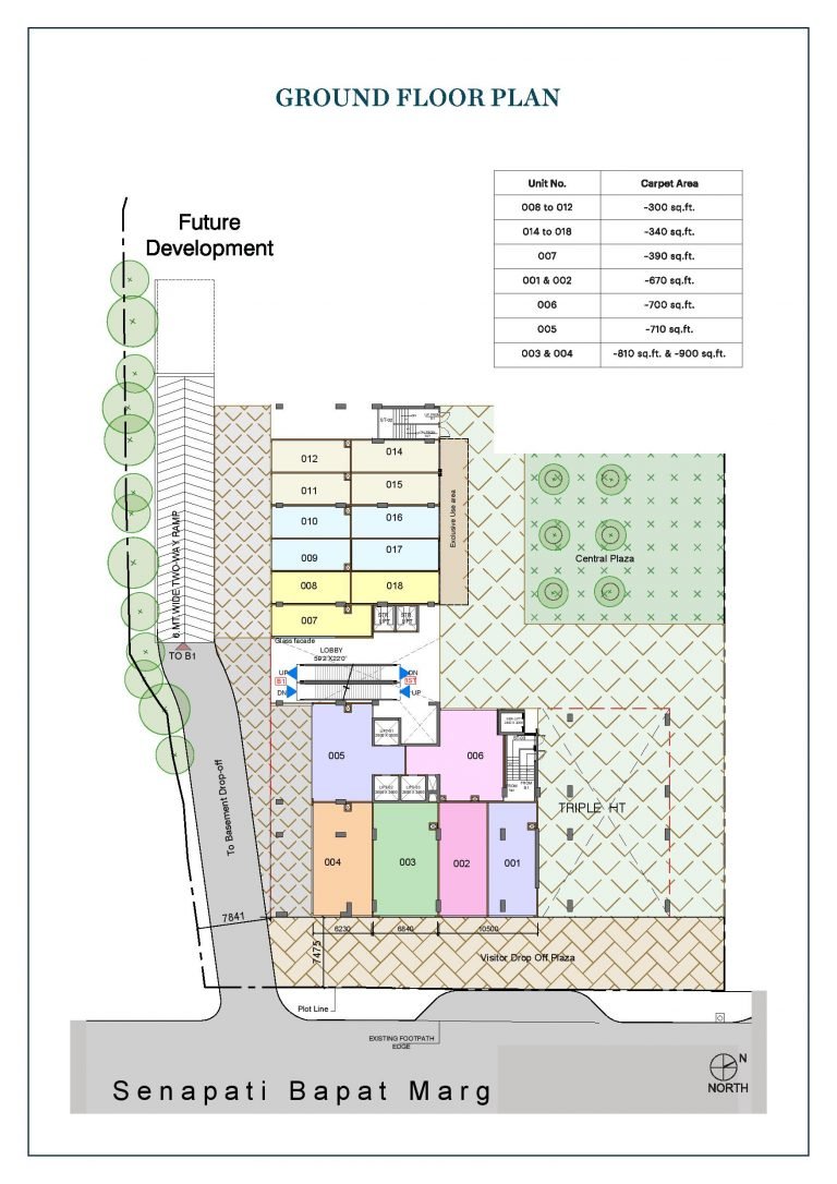 Spacious 1, 2, 3 & 4 BHK Residences