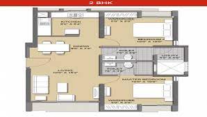 2BHK Floor Plan